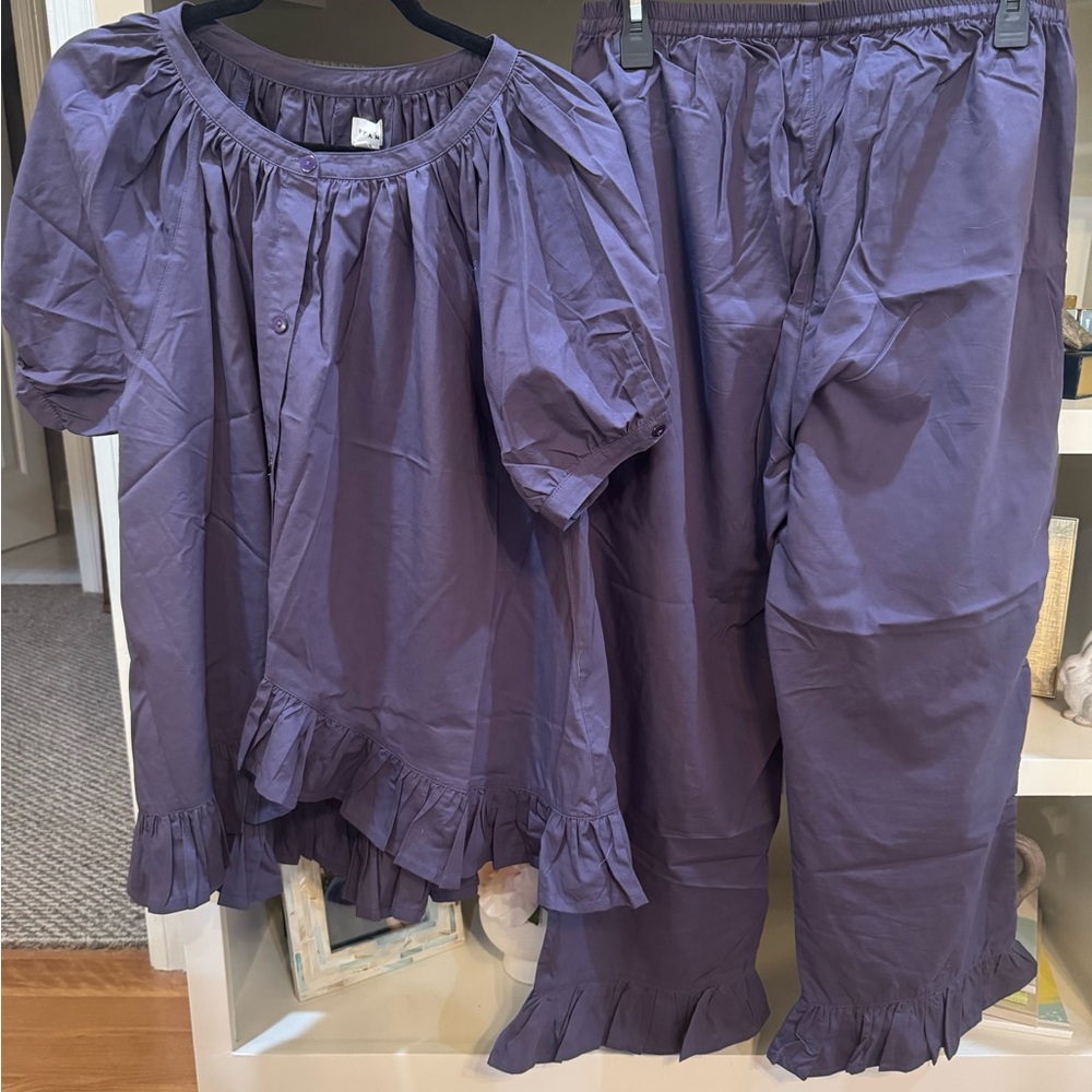 Navy Women's Pajama Set